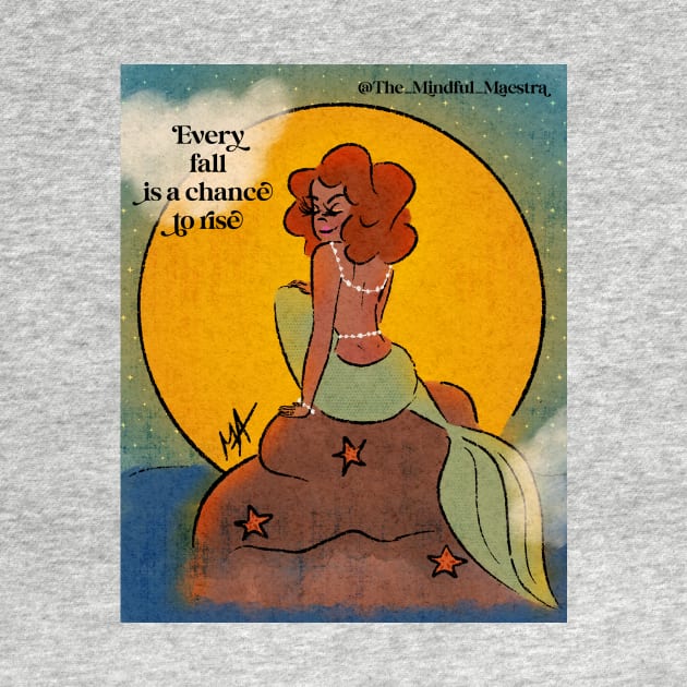 Rise like the Moon Mermaid by The Mindful Maestra